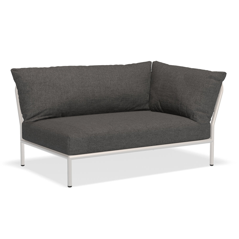 HOUE - Level 2 Sofa | dark grey basic / rechts / muted white