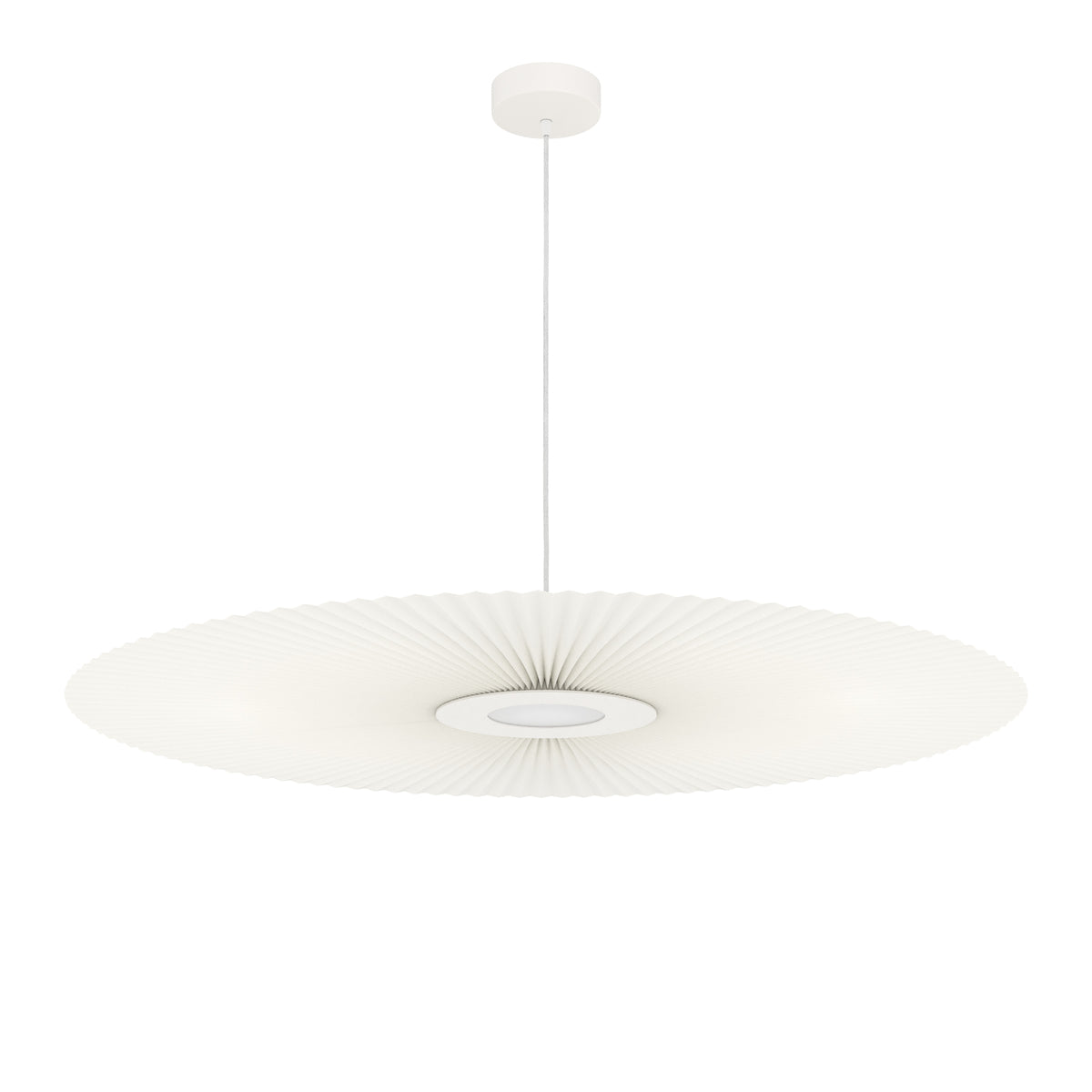 Hartô - Carmen LED-Pendelleuchte | L / Ø 120 cm / weiß