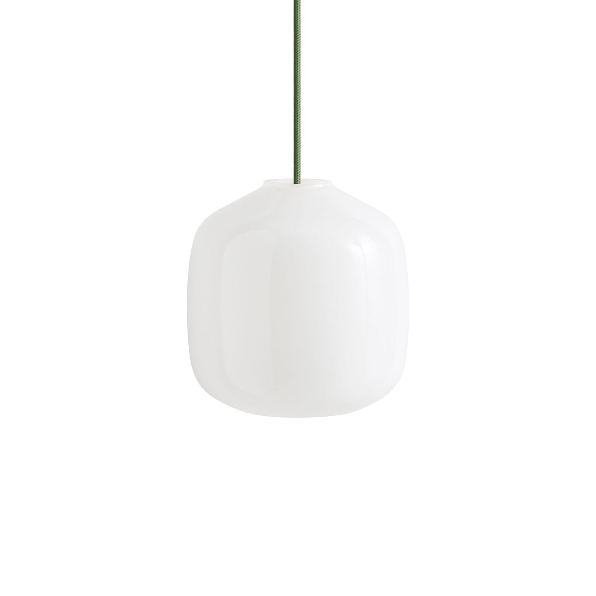 HAY - Buoy Glass Pendelleuchte | Ø 20 cm / garden green