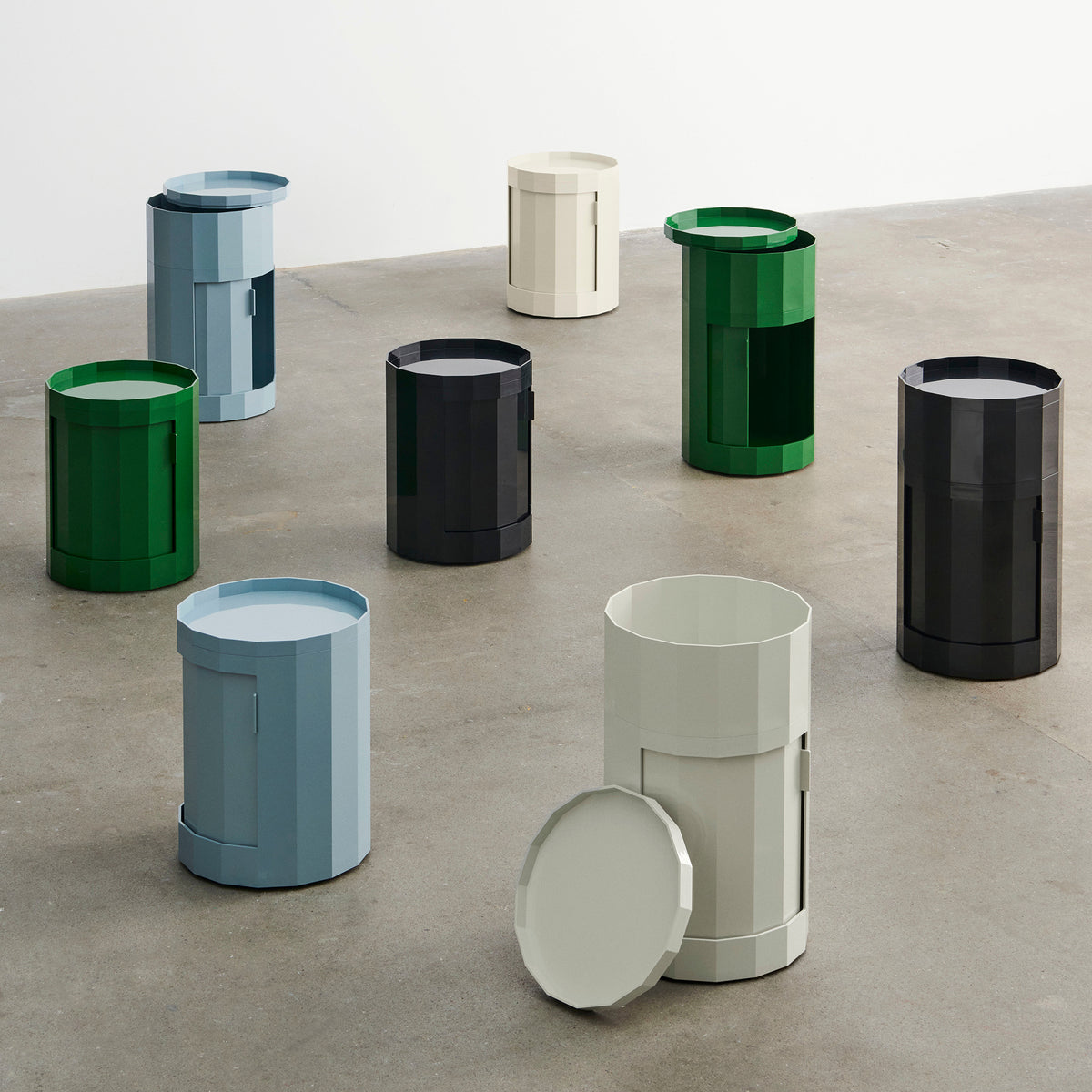 HAY - Facet Füße und Rollen für Container | 