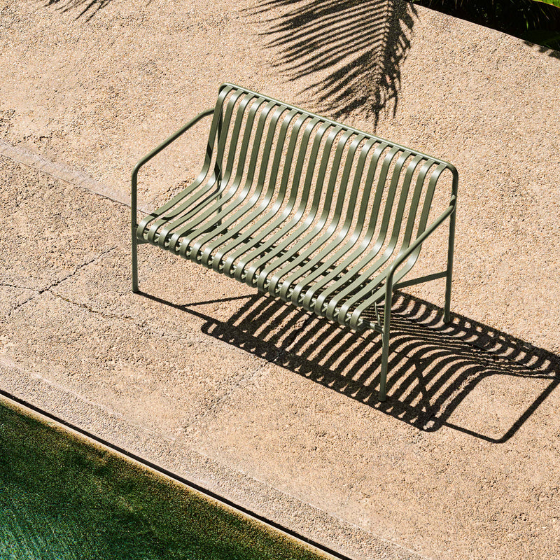 HAY - Palissade Tisch + 2x Dining Bench