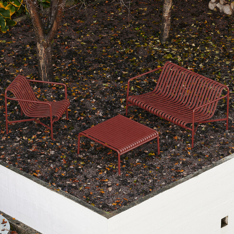 HAY - Palissade 2x Lounge Chair Low + 2x Ottoman