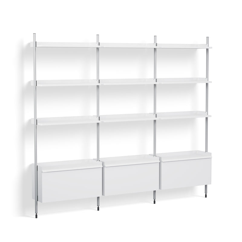 HAY - Pier System | Pier System 133 / weiß/Aluminium
