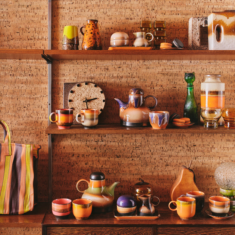 HKliving - 70's Untertassen