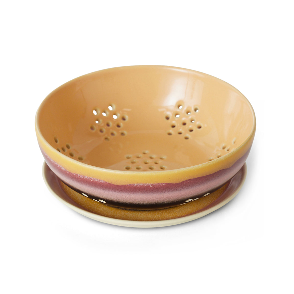HKliving - 70's Schale Berry Bowl | sunset