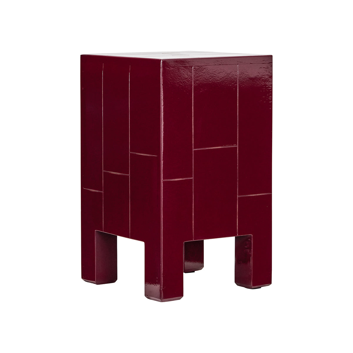 House Doctor - Brick Beistelltisch | rot