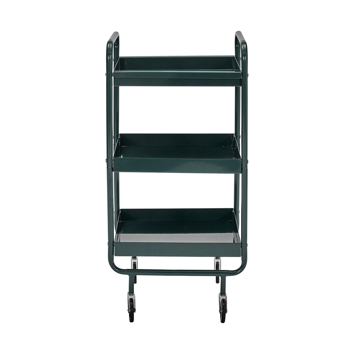 House Doctor - Servierwagen Roll | B 42 cm / dunkelgrün