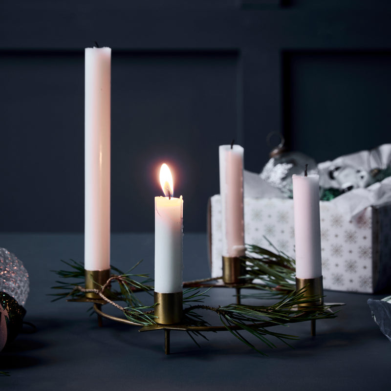 House Doctor - Stage Advent Kerzenständer | antikes messing