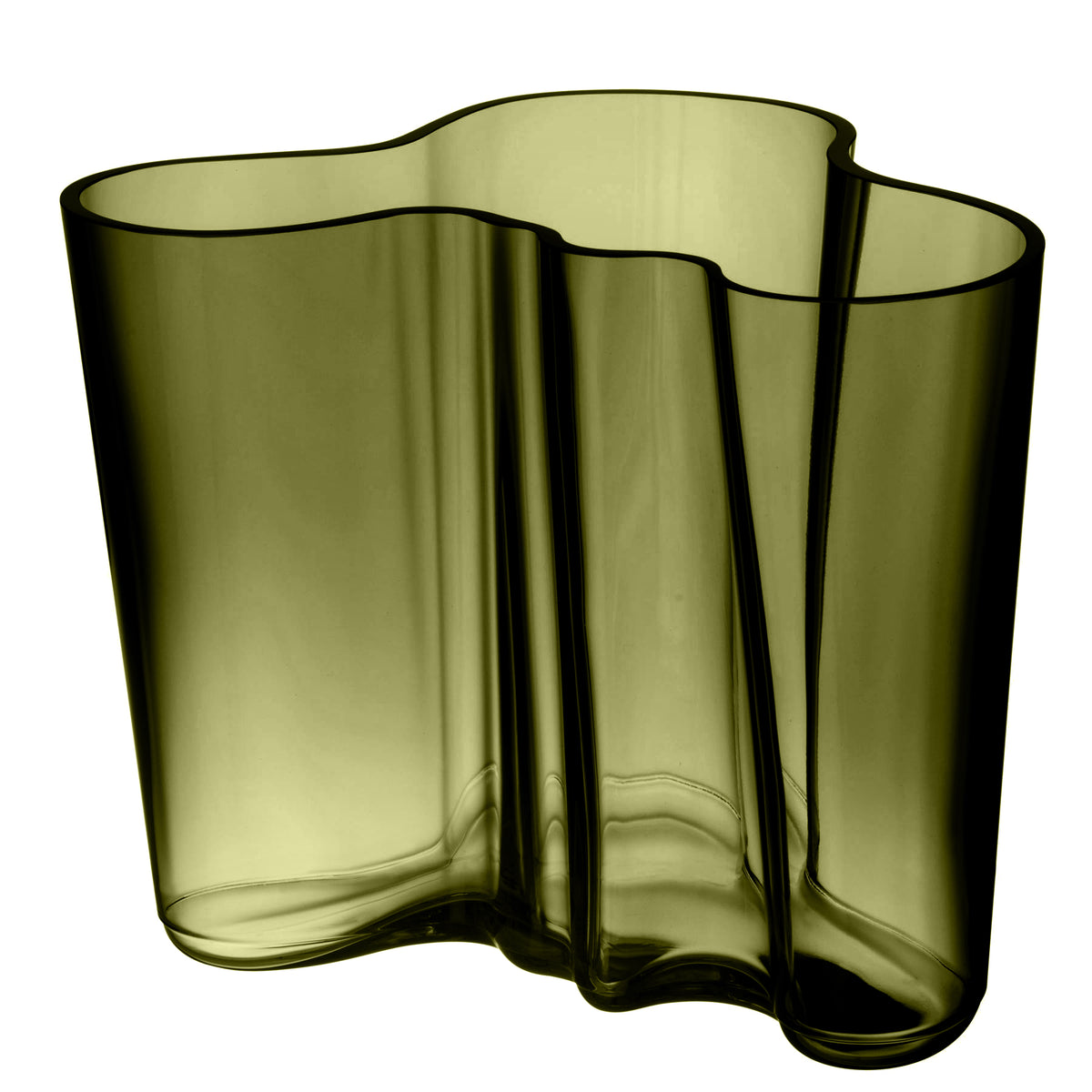 Iittala - Aalto Vase Savoy 160 mm | moosgrün