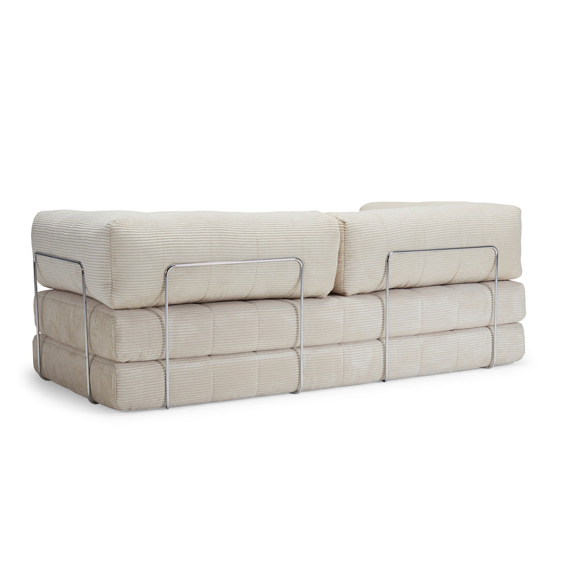 Innovation Living - Cozypad Schlafsofa, 2 L-förmige Rückenpolster