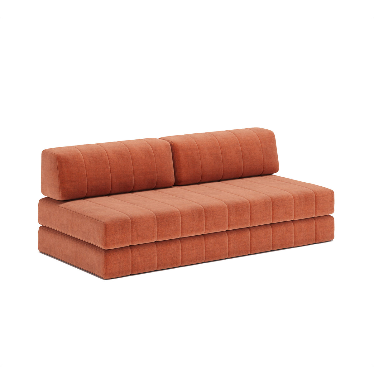 Innovation Living - Cozypad Schlafsofa, 2 gerade Rückenkissen | 