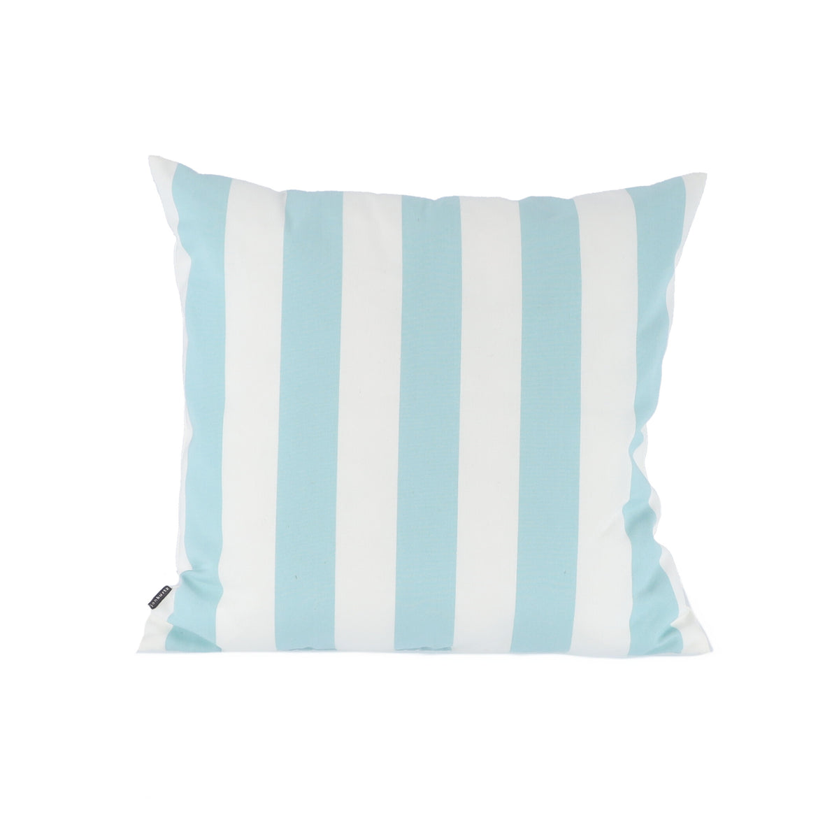 Jan Kurtz - Somnia Outdoor Kissen | 48 x 48 cm / Streifen weiß/hellblau