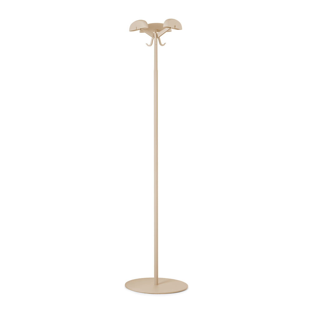Kartell - Alta Tensione Garderobenständer | mat dove grey