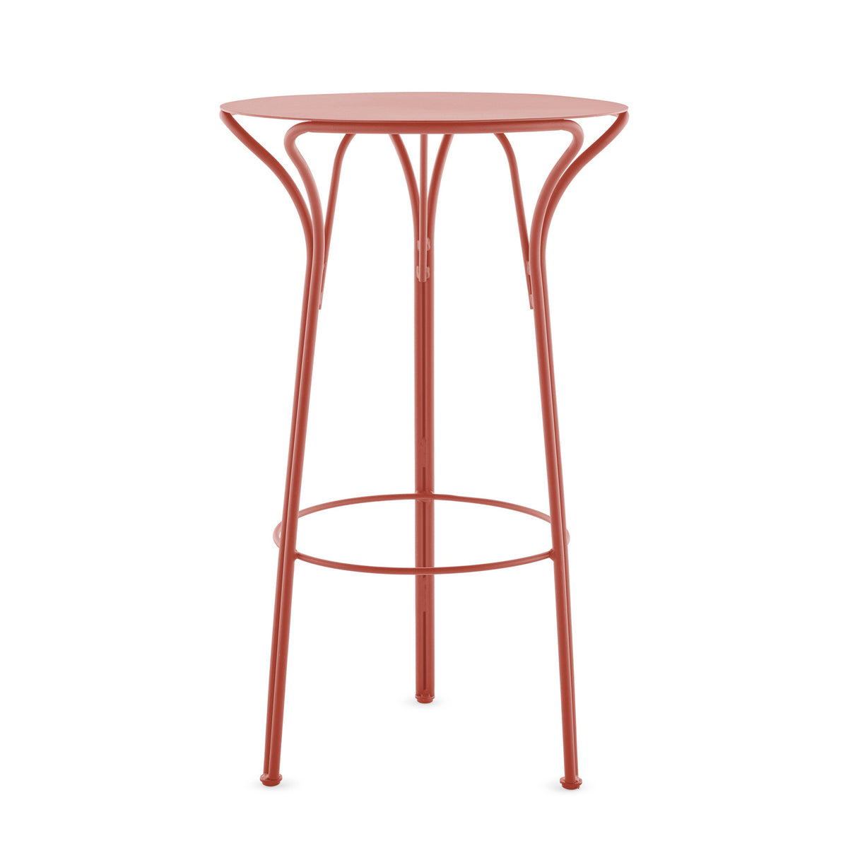 Kartell - Hiray Outdoor Stehtisch | rostrot