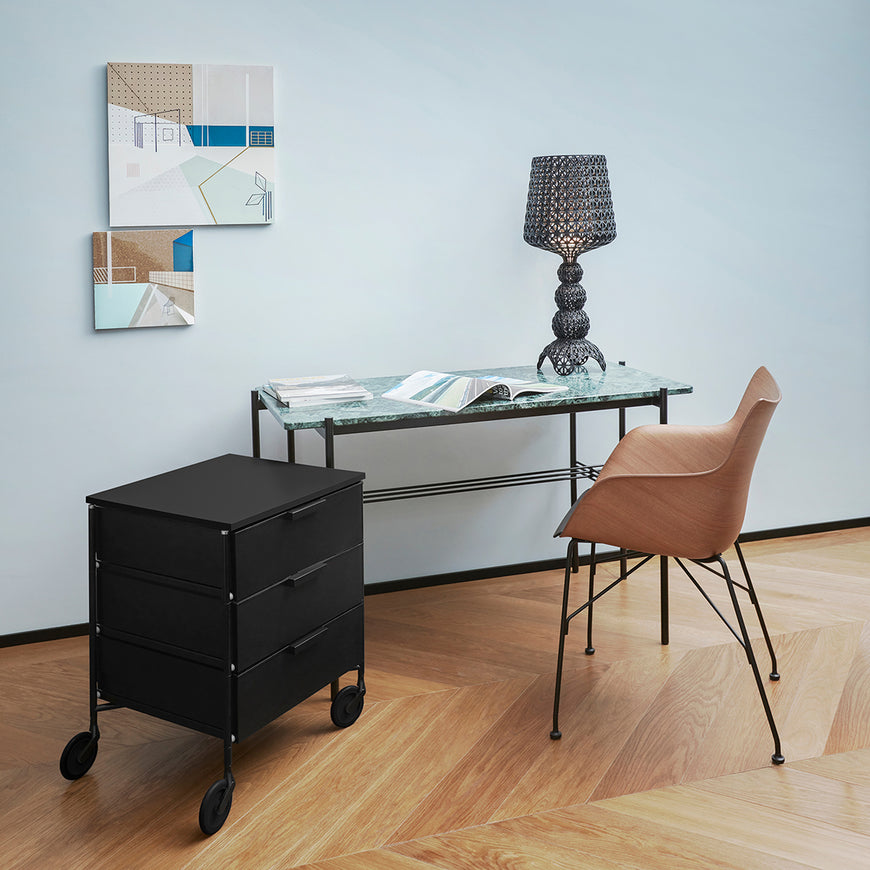Kartell - Mobil Container matt | schwarz