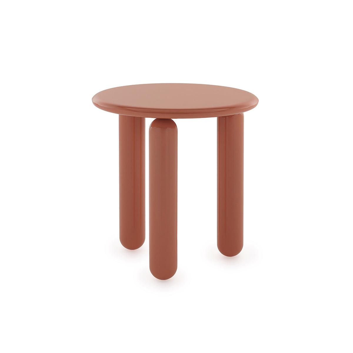 Kartell - Undique Mas Beistelltisch | Ø 48 cm / orange