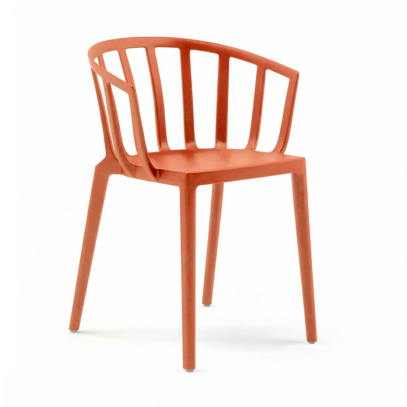 Kartell - Venice Mat Stuhl | rostorange