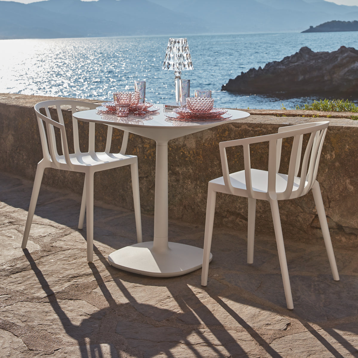 Kartell - Venice Mat Stuhl | weiß