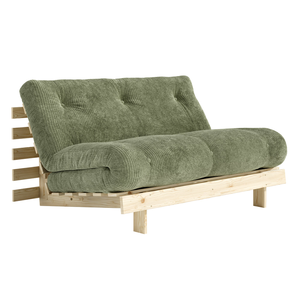 Karup - Roots Schlafsofa | 140 x 200 cm / khaki green