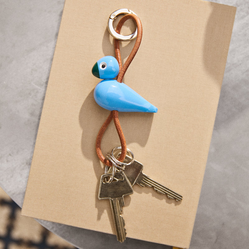 Kay Bojesen - Schlüsselanhänger | blau