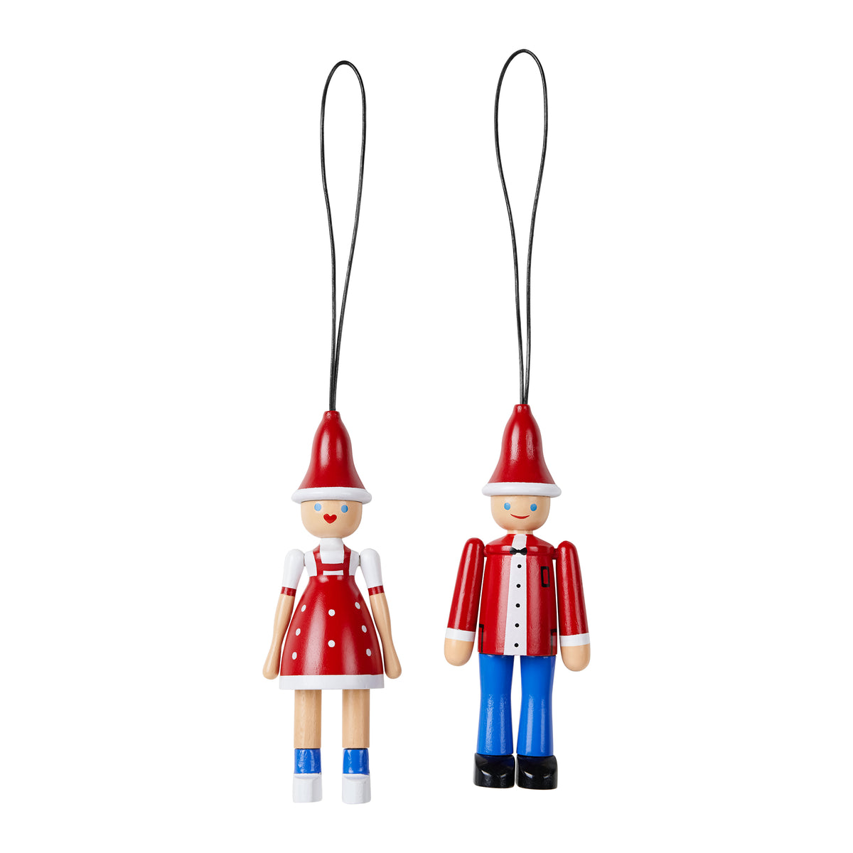 Kay Bojesen - Weihnachtsjunge Ole und Weihnachtsmädchen Lise | 
