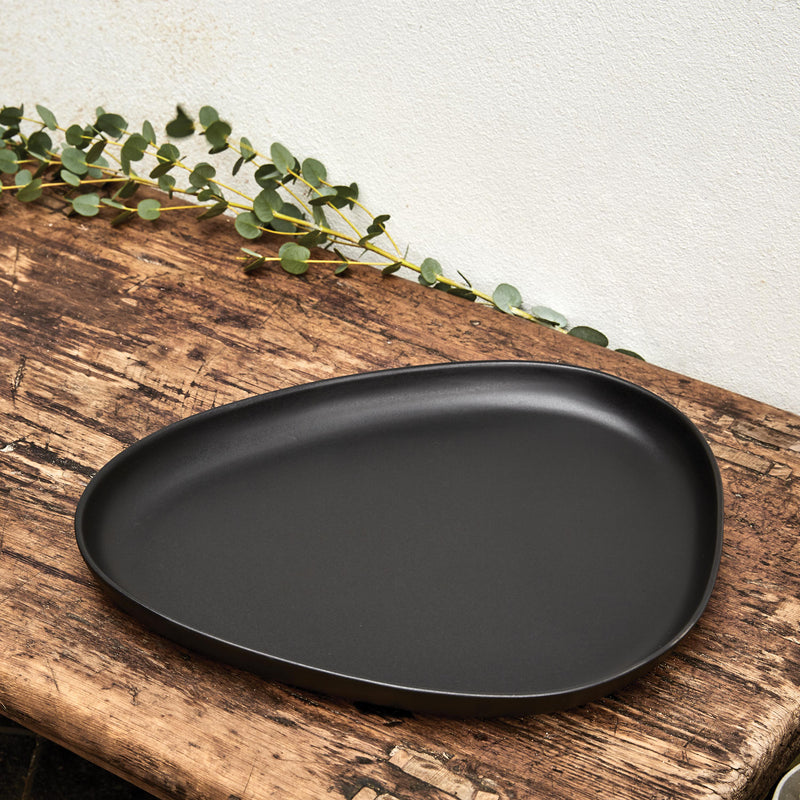Lind DNA - Curve Stoneware Teller