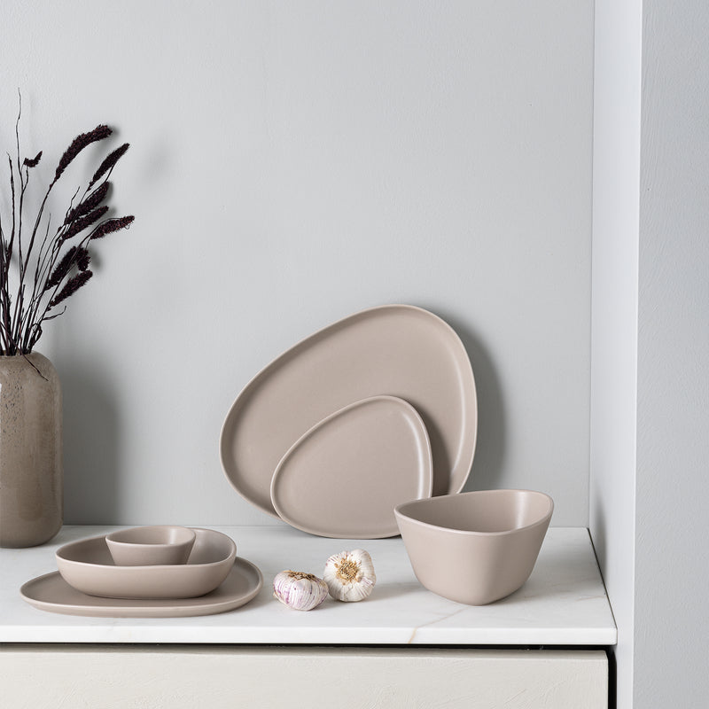 Lind DNA - Curve Stoneware Teller