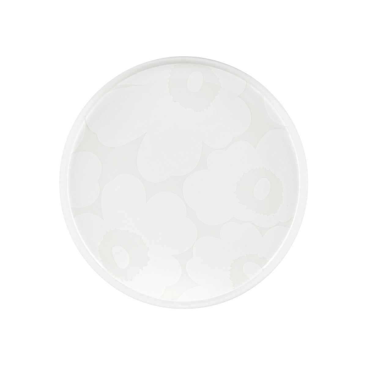Marimekko - Oiva Unikko Teller Ø 20 cm | weiß/off-white
