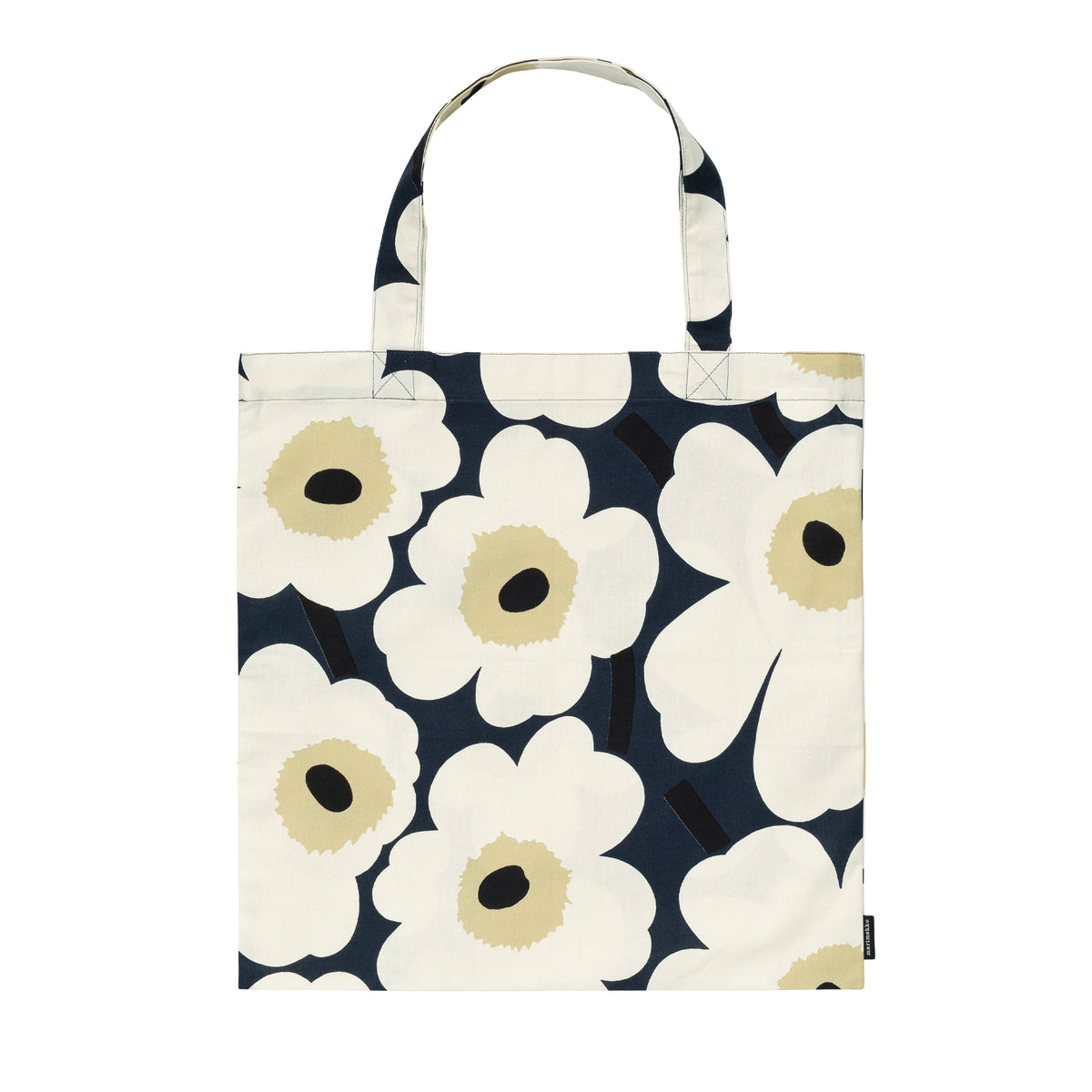 Marimekko - Pieni Unikko Einkaufstasche | mitternachtsblau/cream/hay