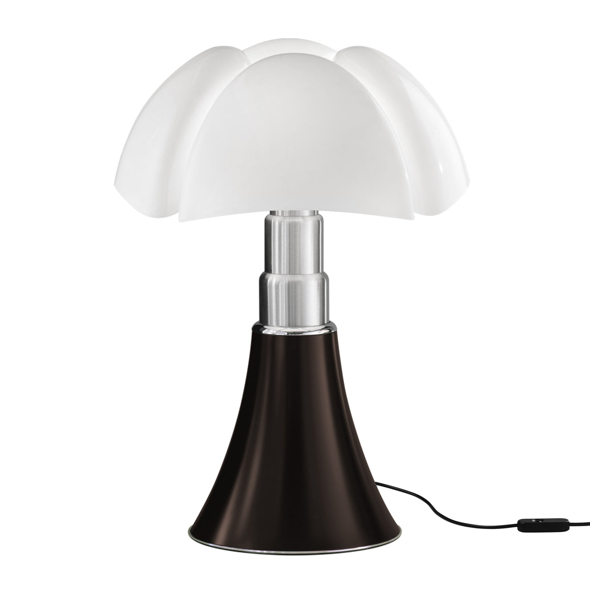 Martinelli Luce - Pipistrello LED Tischleuchte (dimmbar) | dunkelbraun 