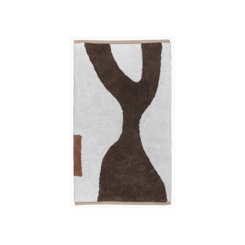 Mette Ditmer - Figura Teppich | 80 x 50 cm / braun