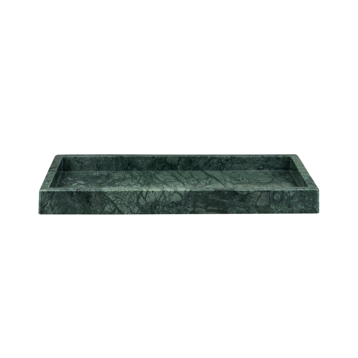 Mette Ditmer - Marble Tablett | 16 x 31 cm / dark forest