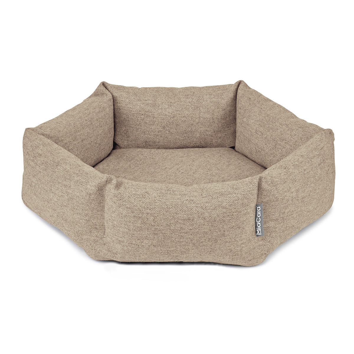 MiaCara - Calma Katzenbett Hexagon | sand