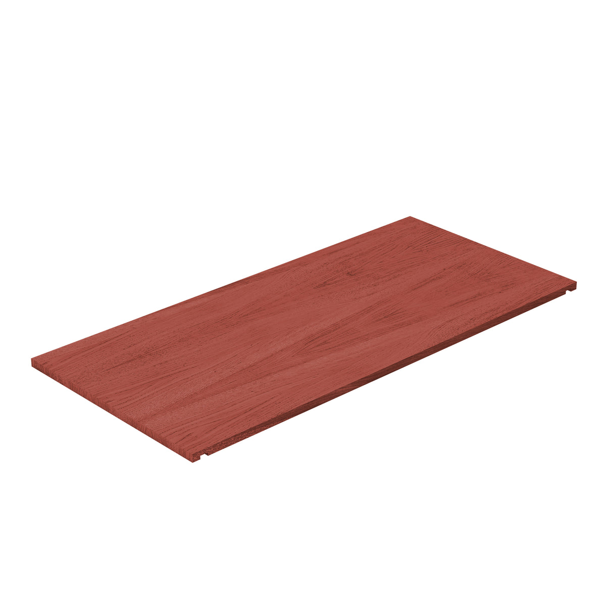 Moebe - Deckel für Aufbewahrungsbox | Eiche/earthy red