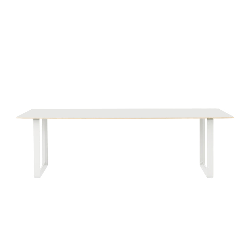 Muuto - 70/70 Esstisch 255 x 108 cm | 255 x 108 cm / weiß (Laminat)