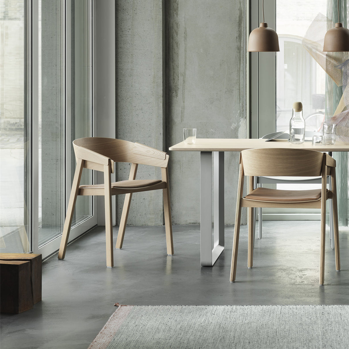 Muuto - Cover Stuhl | Eiche natur