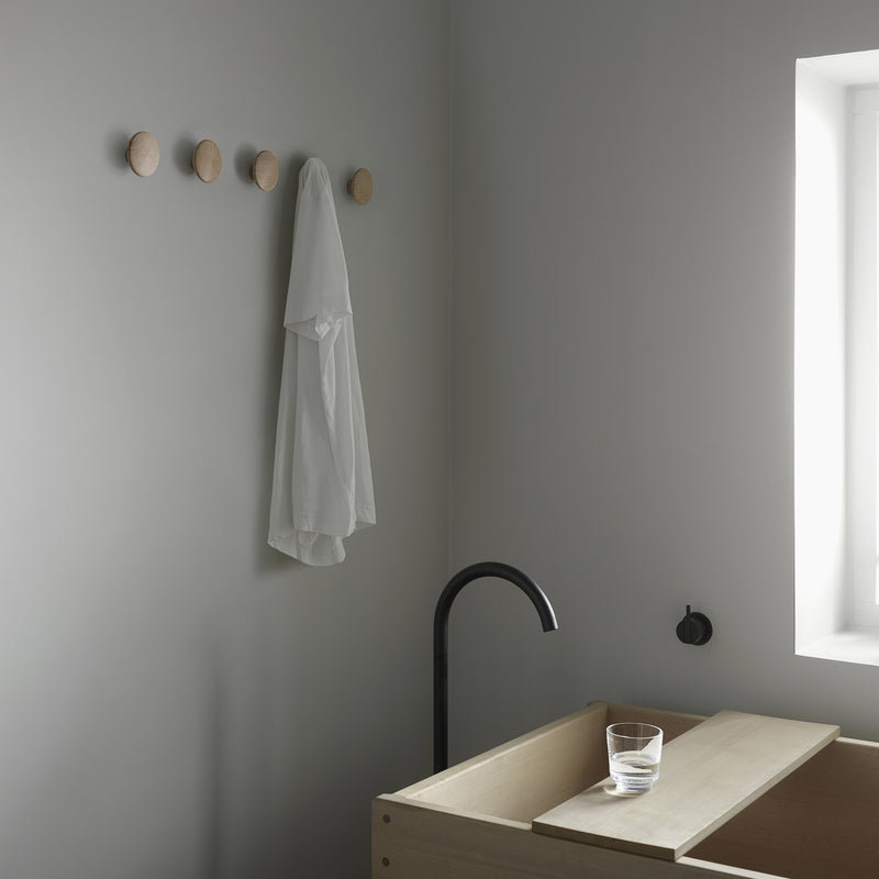 Muuto - Wandhaken The Dots Wood | XS / Eiche natur