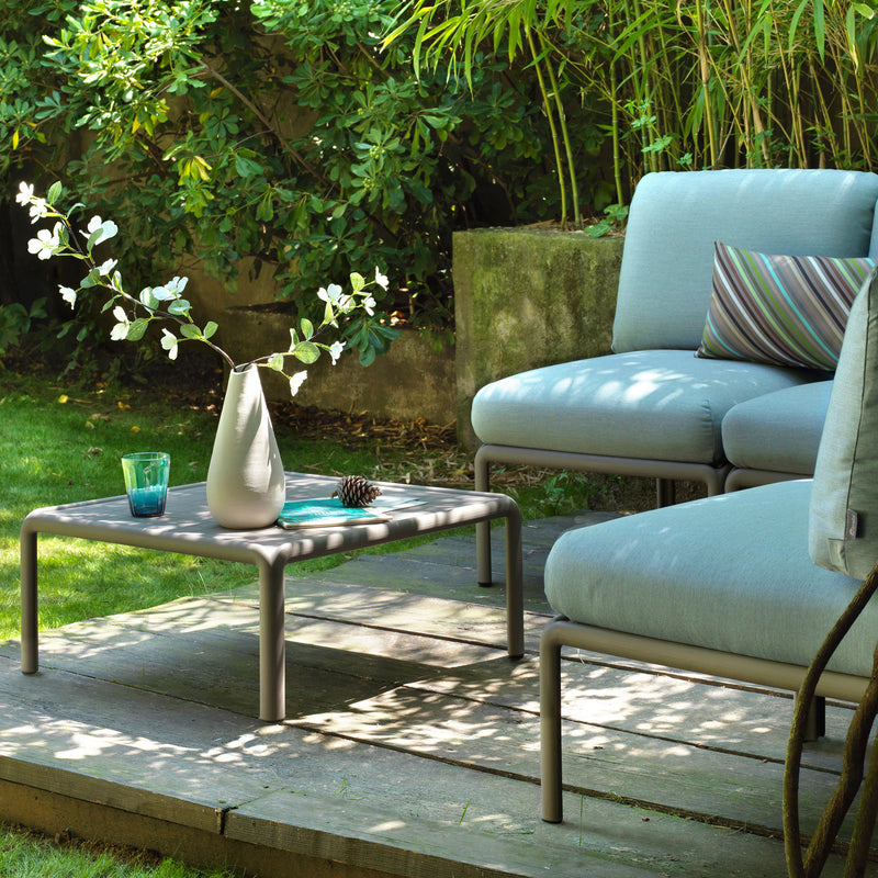 Nardi - Komodo Poltrona Sessel + Komodo Gartentisch 70 x 70 cm