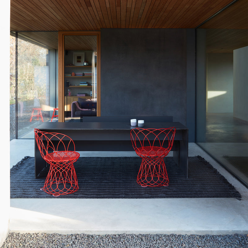 Nomad - Rubber Rug black | 120 x 80 cm