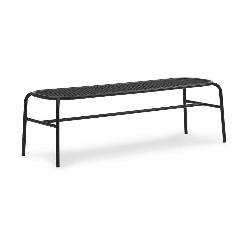Normann Copenhagen - Vig Outdoor Bank | schwarz