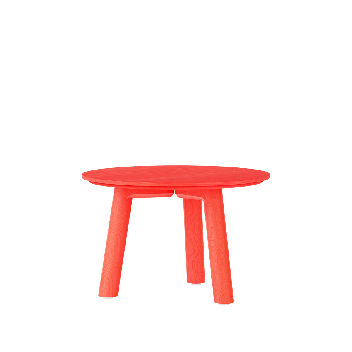 OUT Objekte unserer Tage - Meyer Color Couchtisch | H 35 cm / leuchtrot