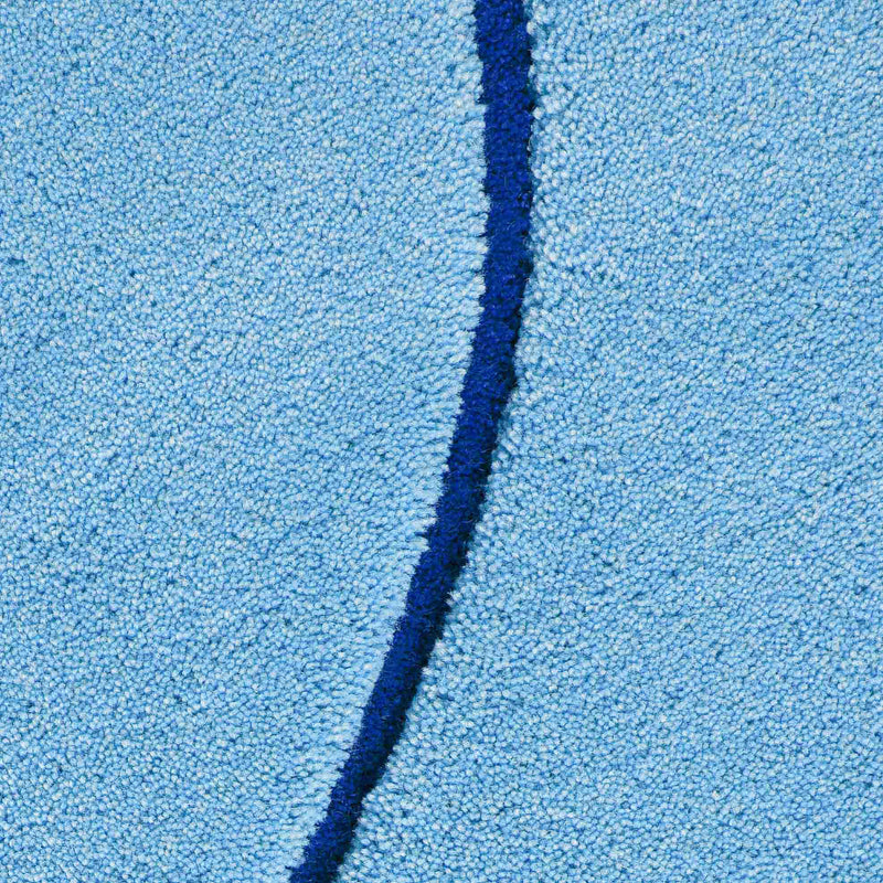 Okej - Squiggle Teppich, Cloud Blue | 