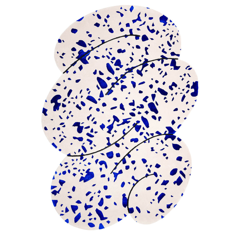 Okej - Squiggle Teppich, Speckled | large
