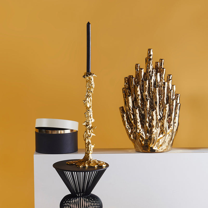 POLSPOTTEN - Round Metal Caps And Jars Vorratsdose 3er Set