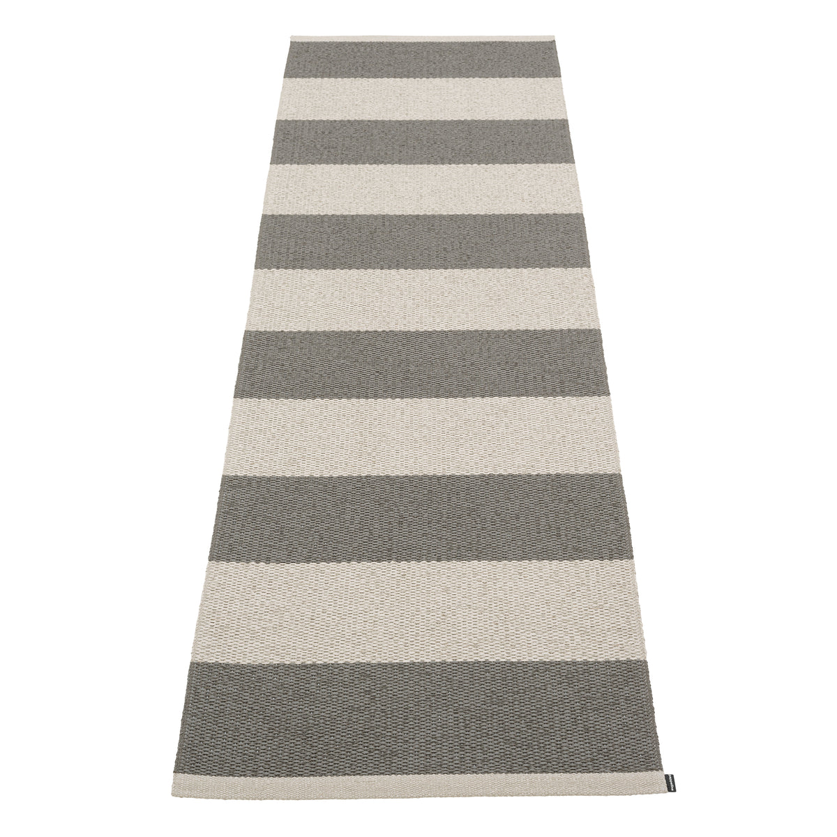 Pappelina - Bob Teppich  | 70 x 225 cm / charcoal/linen