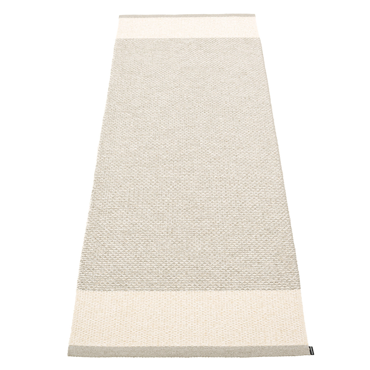 Pappelina - Edit Teppich | 70 x 200 cm / linen / vanilla/stone metallic