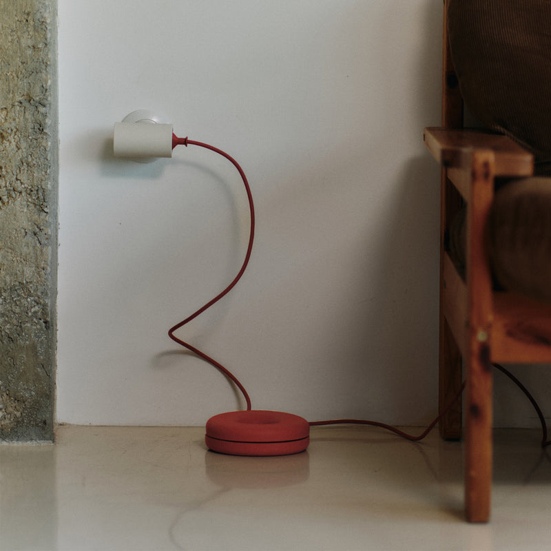 Pedestal - Cable Bagel | burnin' red