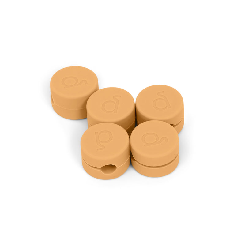 Pedestal - Cable Clips (5er-Set) | apricot