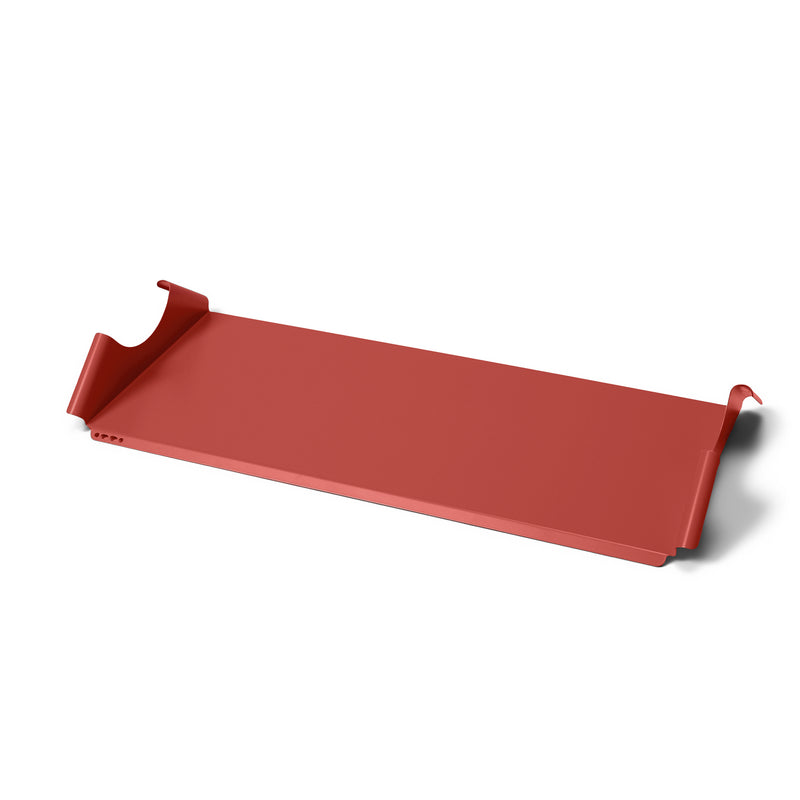 Pedestal - Moon Tray Shelf | burnin' red