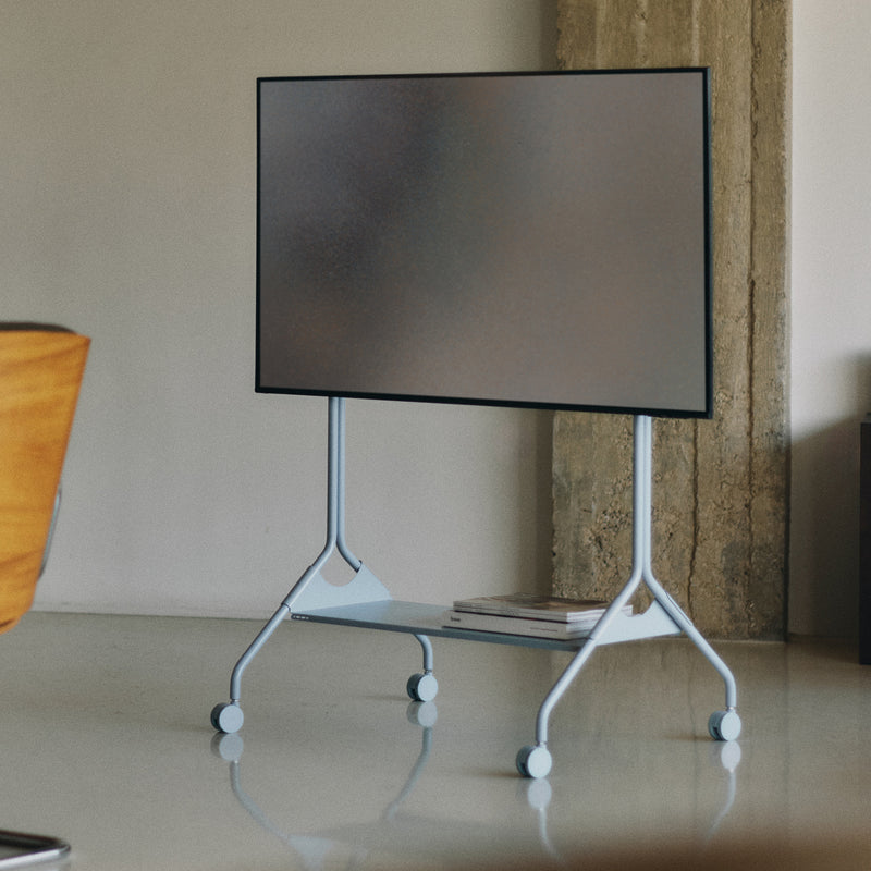 Pedestal - Moon Tray Shelf | powder blue